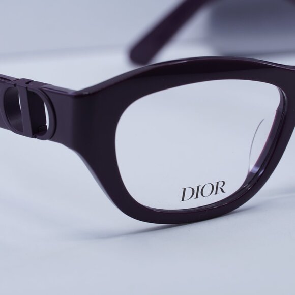 Final Price! Dior 30MONTAIGNEO B1I 6000 Shiny Violet Eyeglasses 54mm - Picture 6 of 11